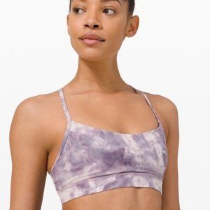Lululemon Flow Y Bra Nulu Diamond Dye Graphie Purple